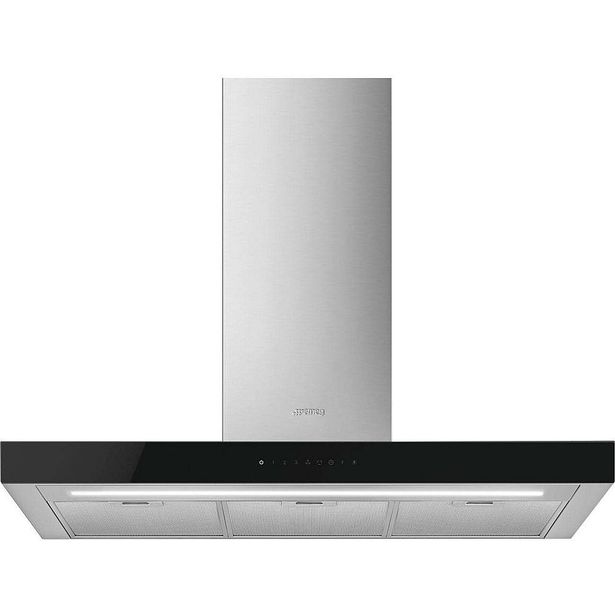 Liesituuletin Smeg KBT9L4VN, 90cm, teräs, seinälle