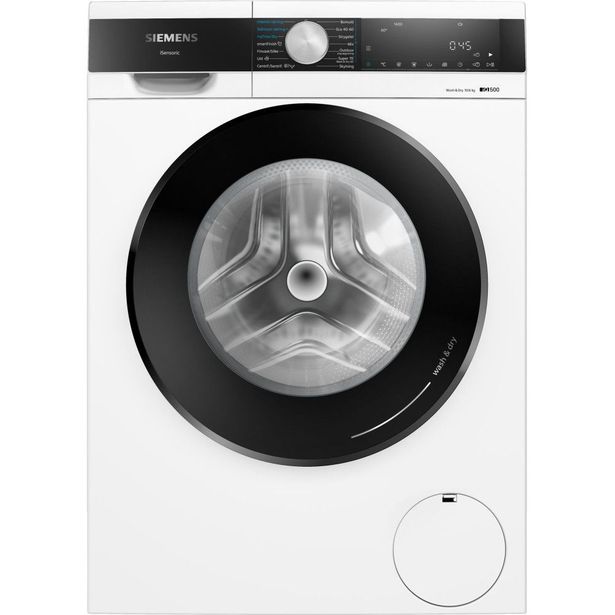 Kuivaava pesukone Siemens WN44A1E0DN, 60cm, 10/6kg, 1400rpm, valkoinen