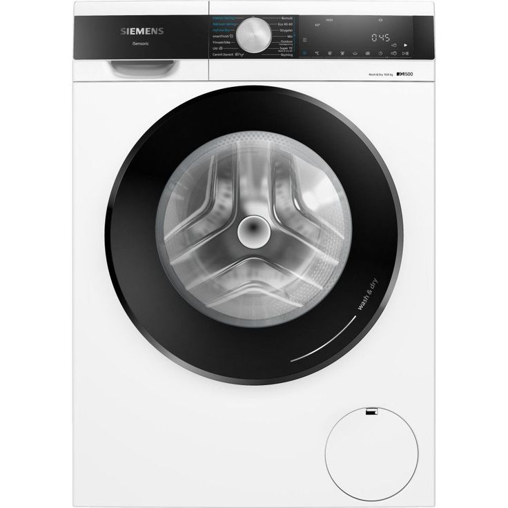 Kuivaava pesukone Siemens WN44A1E0DN, 60cm, 10/6kg, 1400rpm, valkoinen