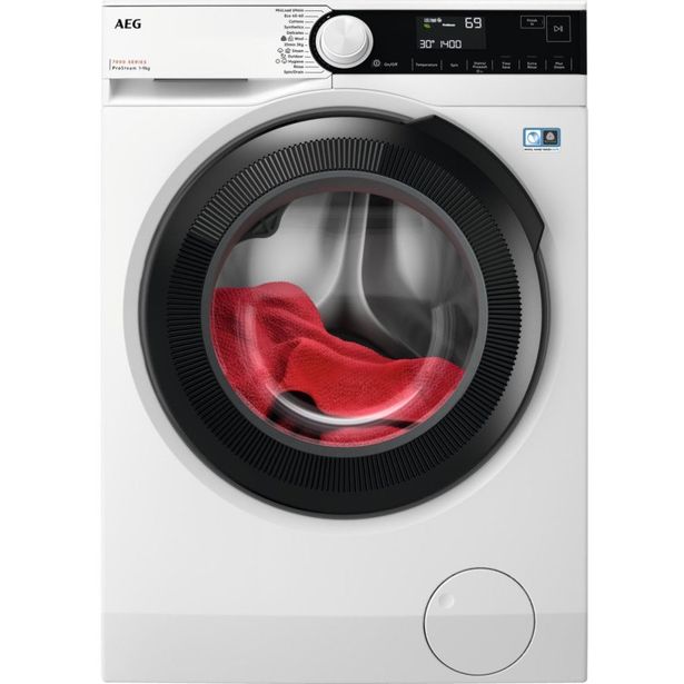 Pesukone AEG LR734E96N 7000 ProSteam, 9kg, 59.6cm, valkoinen