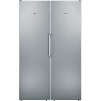 Jääkaappi ja pakastin Siemens KS36VVIEP GS36NVIEP iQ300, 120cm, 588l, Inox teräs