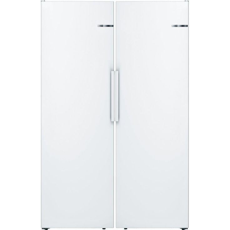 Jääkaappi ja pakastin Bosch KSV33NWEP GSN33VWEP Serie 2, 120cm, 324/225 l, valkoinen