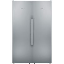 Jääkaappi ja pakastin Siemens KS36VAIDP GS36NAIDP iQ500, 120cm, 594l, Inox teräs