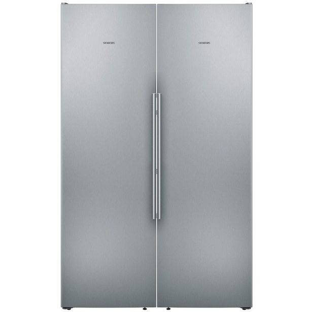 Jääkaappi ja pakastin Siemens KS36VAIDP GS36NAIDP iQ500, 120cm, 594l, Inox teräs