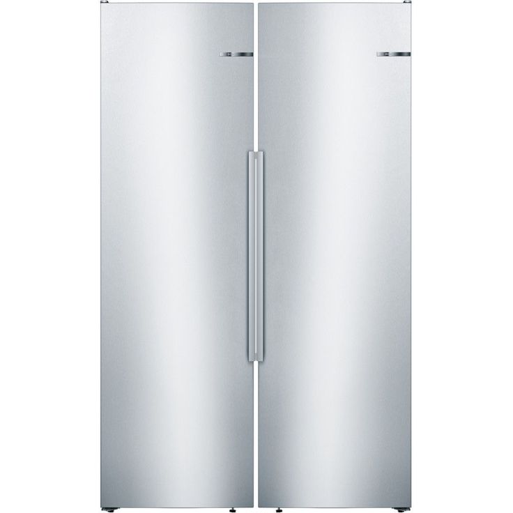 Jääkaappi ja pakastin Bosch KSV36AIDP GSN36AIDP Serie 6, 120cm, 346/242 l, Inox teräs