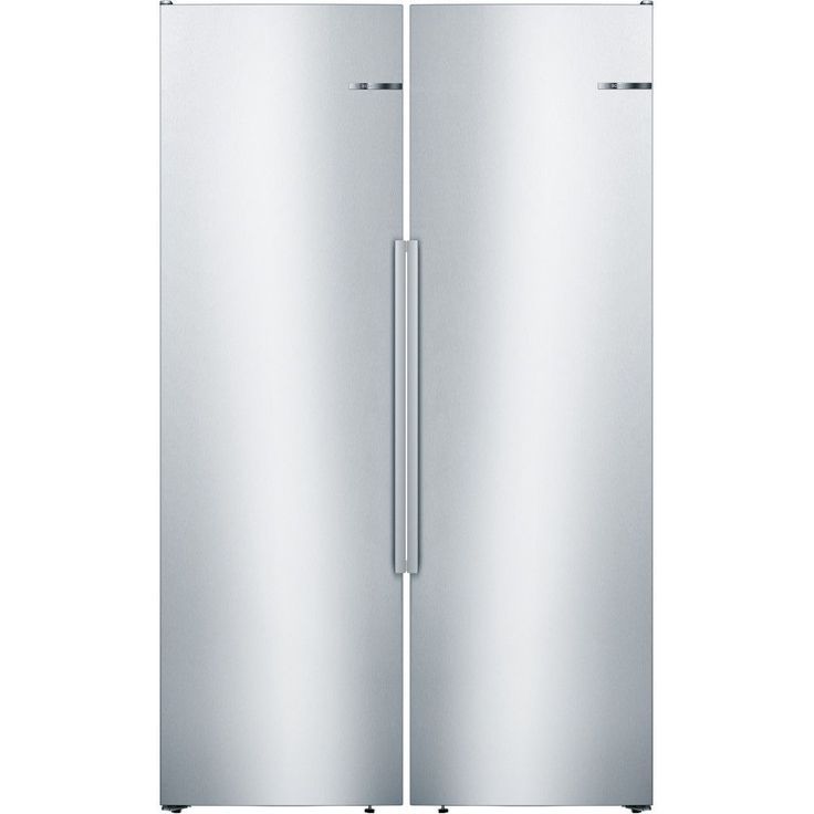 Jääkaappi ja pakastin Bosch KSF36PIDP GSN36AIEP, 120cm, 309/242 l, teräs