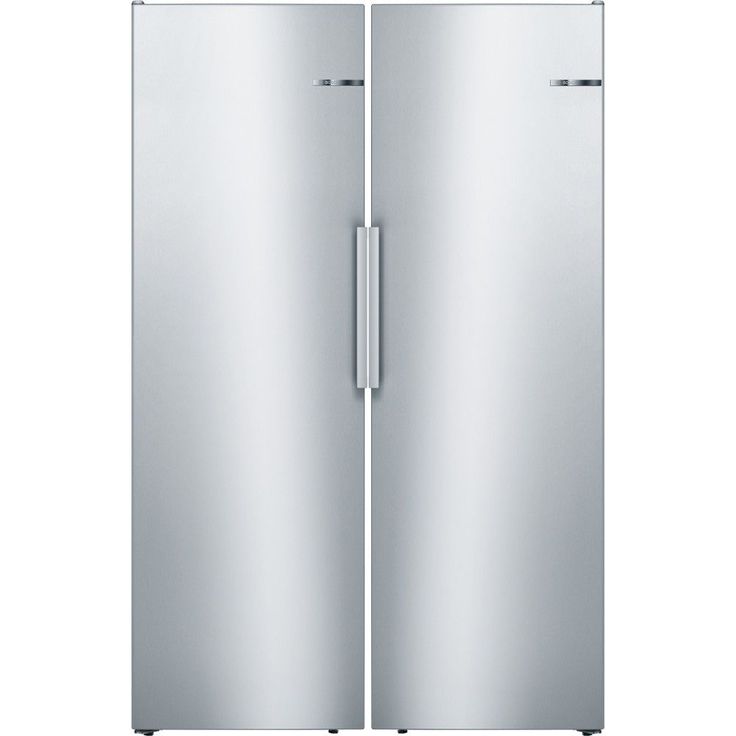 Jääkaappi ja pakastin Bosch KSV33VLEP GSN33VLEP Serie 4, 137cm, 324/225 l, teräs