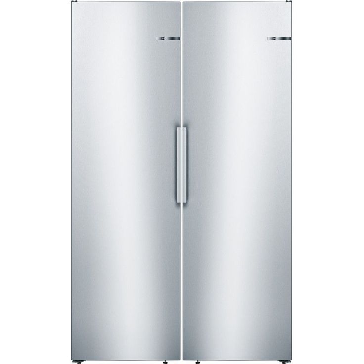 Jääkaappi ja pakastin Bosch KSV36VLDP GSN36VLEP Serie 4, 120cm, 588l, teräs
