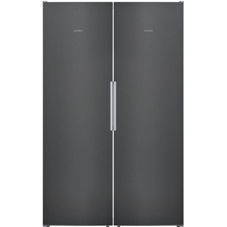 Jääkaappi ja pakastin Siemens KS36VVXDP GS36NVXEV iQ300, 120cm, 588l, musta teräs