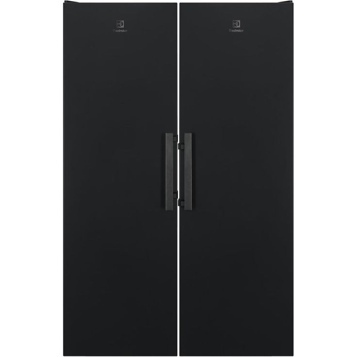 Jääkaappi ja pakastin Electrolux ERS3DE39K EUT6NE28K, 119cm, 675l, musta