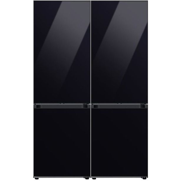 Jääkaappipakastin Samsung 2 kpl RB34C7B5D22-EF, 59.5cm, 688l, musta