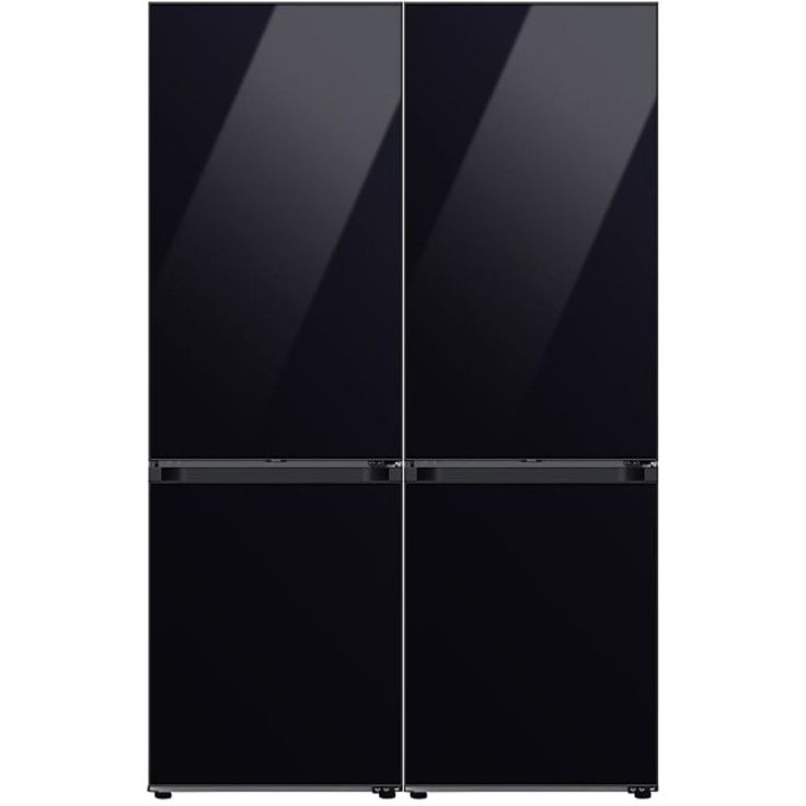 Jääkaappipakastin Samsung 2 kpl RB34C7B5D22-EF, 59.5cm, 688l, musta