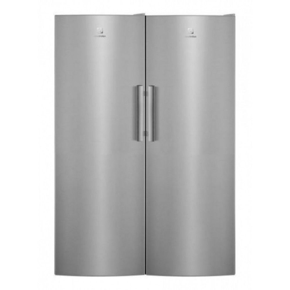 Jääkaappi ja pakastin Electrolux LRC4DE35XR LUC4NE23XL, 119cm, 588l, teräs