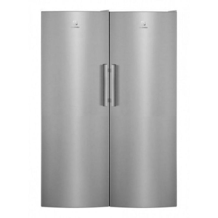 Jääkaappi ja pakastin Electrolux LRC4DE35XR LUC4NE23XL, 119cm, 588l, teräs