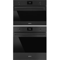 Uuni ja mikroaaltouuni Smeg SFP6301TVN SO4301M0N, musta