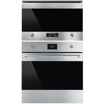 Erillisuuni ja mikroaaltouuni Smeg SFP6301TVX MP322X1, teräs