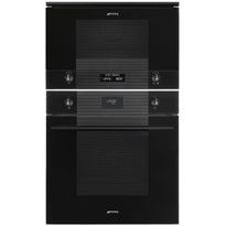 Uuni ja mikroaaltouuni Smeg SFP6101TB3 MP122B3, musta