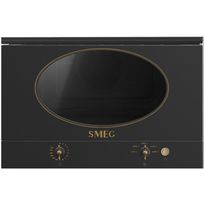 Mikroaaltouuni Smeg MP822NAO, 59.5cm, integroitava, antrasiitti