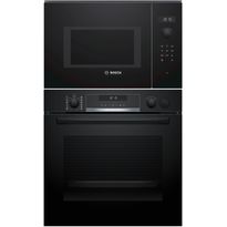 Erillisuuni ja mikroaaltouuni Bosch HRG578BB7-BFL554MB0, musta