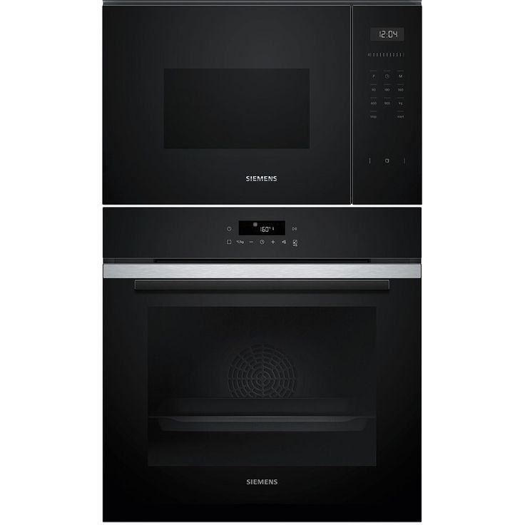 Erillisuuni ja mikroaaltouuni Siemens HB271ABS3-BF555LMB1, 118.8cm, teräs
