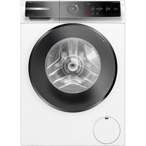 Edestä täytettävä pesukone Bosch Series 8 WGB244A0SN, 9kg, 1400rpm