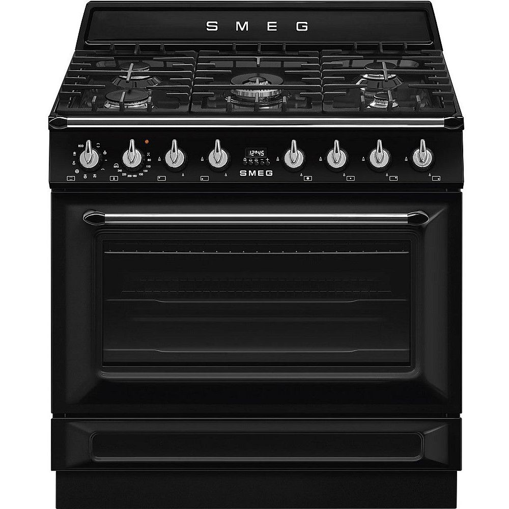 Kaasuliesi Smeg TR90GMBL, 90cm, musta