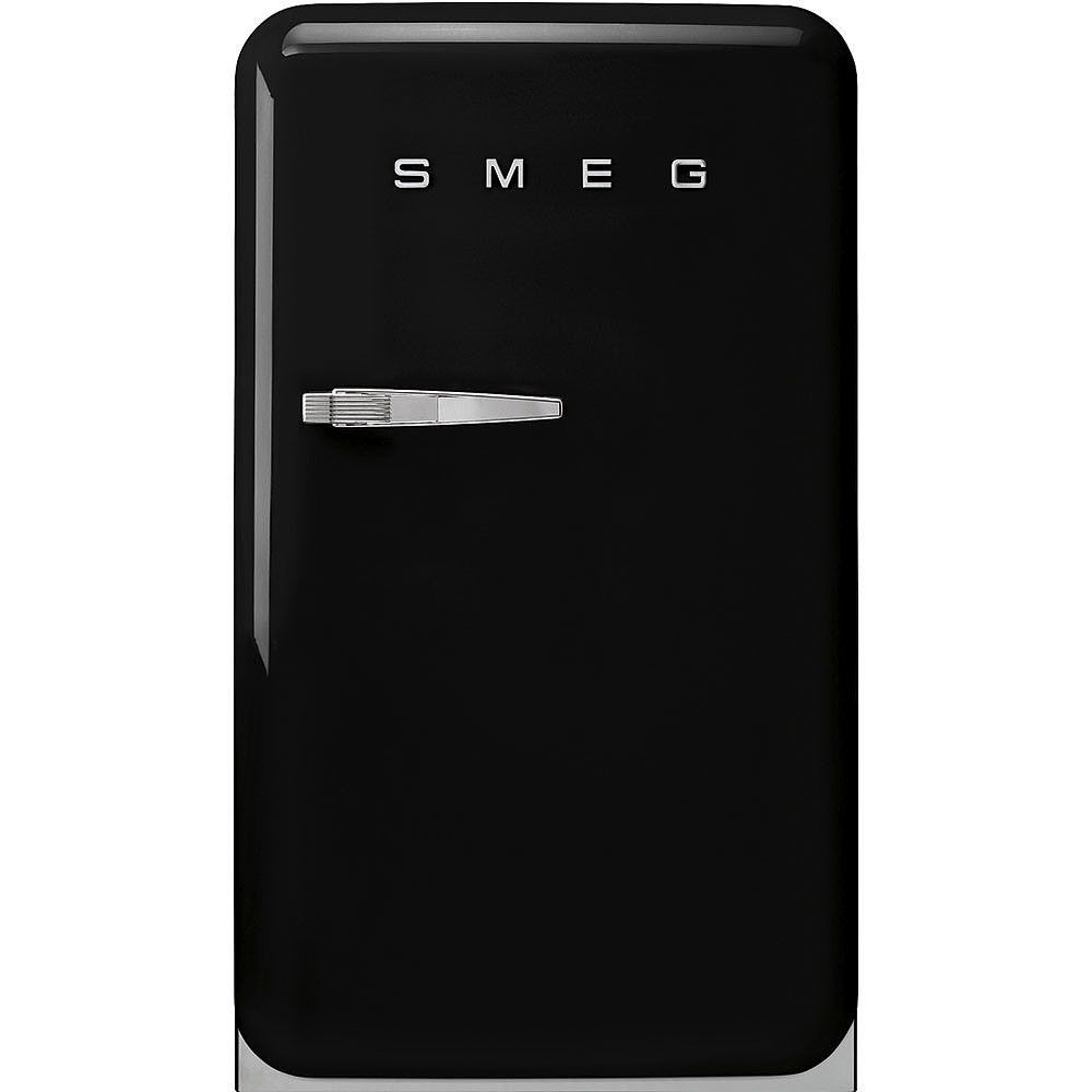 Jääkaappi pakastelokerolla Smeg FAB10RBL6, 54.5cm, 122l, musta