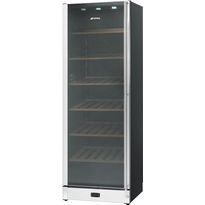 Viinikaappi Smeg SCV115GS, 59.5cm, 197 pulloa, teräs
