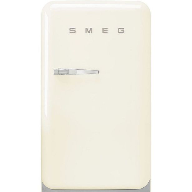 Jääkaappi pakastelokerolla Smeg FAB10RCR6, 54.5cm, 122l, kermanvalkoinen
