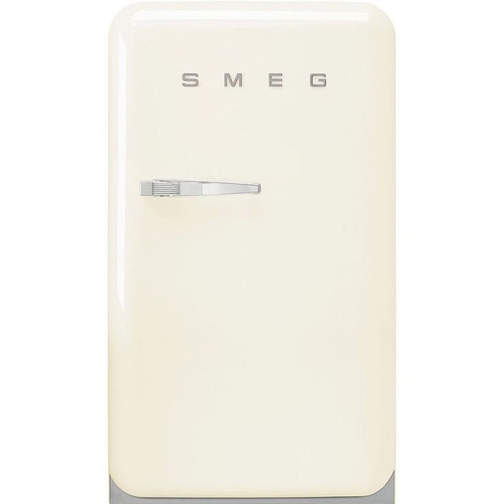 Jääkaappi pakastelokerolla Smeg FAB10RCR6, 54.5cm, 122l, kermanvalkoinen