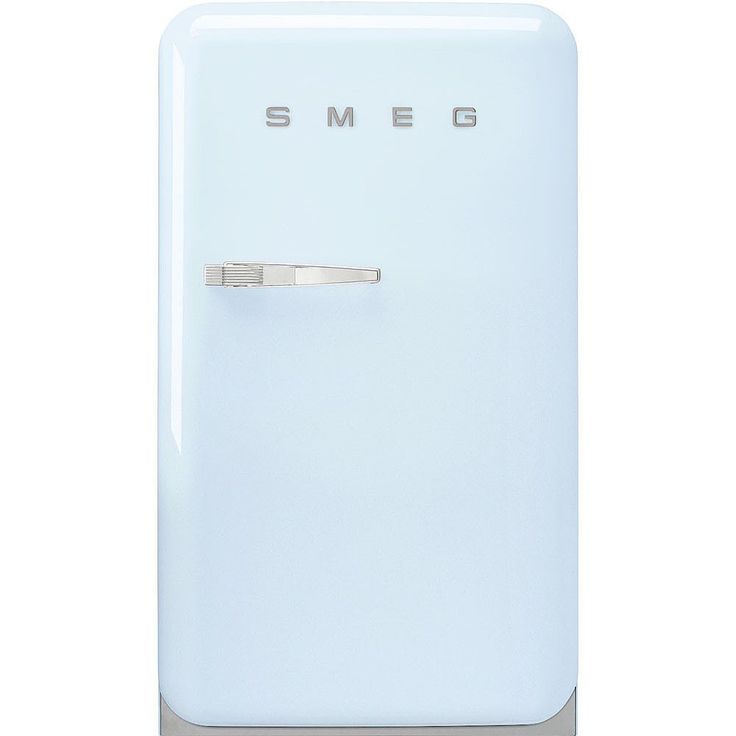Jääkaappi pakastelokerolla Smeg FAB10RPB6, 54.5cm, 122l, pastellinsininen