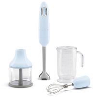Sauvasekoitin lisävarusteineen Smeg HBF03PBEU, pastellinsininen