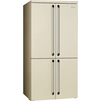 Jääkaappipakastin French Door Smeg FQ960P6, 91.5cm, 572l, kermanvärinen