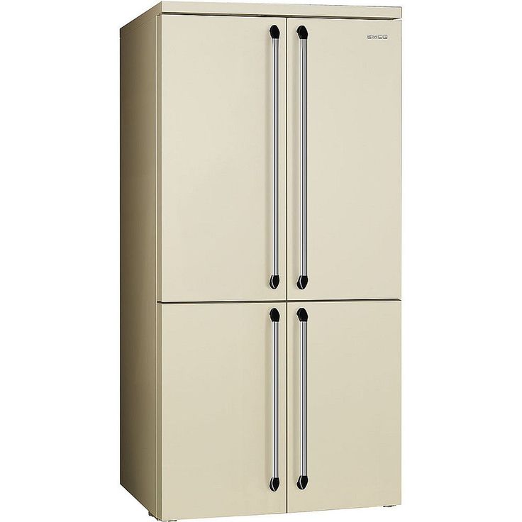 Jääkaappipakastin French Door Smeg FQ960P6, 91.5cm, 572l, kermanvärinen