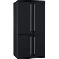 Jääkaappipakastin French Door Smeg FQ960BL6, 91.5cm, 572l, musta