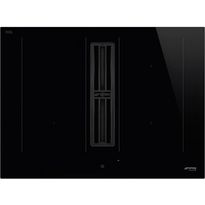Induktioliesitaso tuulettimella Smeg HOBD472D2, 70cm, musta