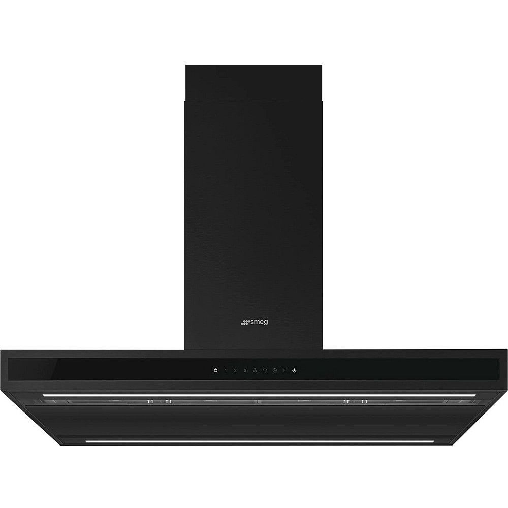 Liesituuletin Smeg KLTI9L4MB, saareke, 90cm, musta