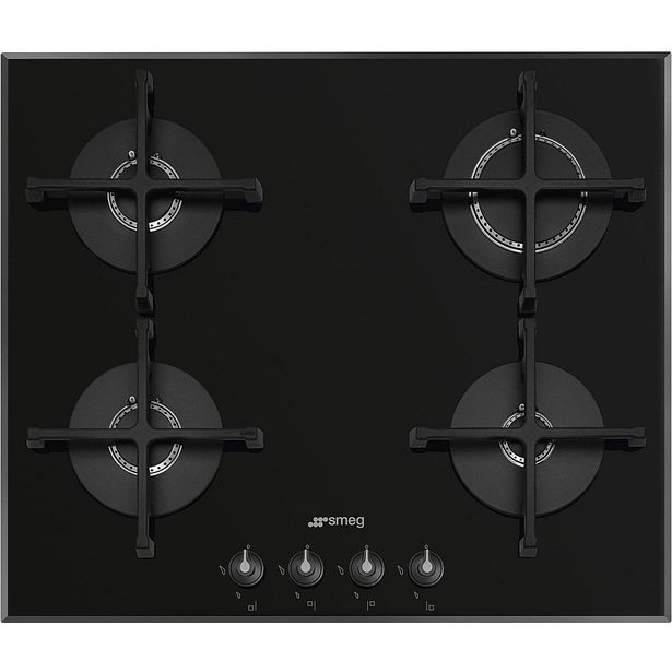 Kaasuliesitaso Smeg PV164B3, 60cm, musta