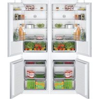 Jääkaappipakastin Bosch KIV86NSE0 x 2, 54.1cm, 267l, integroitava