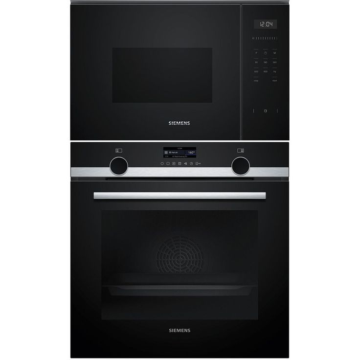 Erillisuuni ja mikroaaltouuni Siemens HB579GBR3-BF525LMB1, 118.8cm, teräs