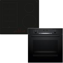 Erillisuuni ja liesitaso Bosch HBG537FB3 PIX61RHC1E, musta