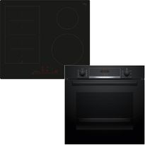 Erillisuuni ja induktioliesitaso Bosch HBA534BB3 PIX61RHC1E, musta