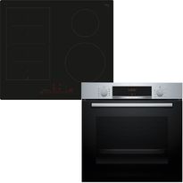 Erillisuuni ja induktioliesitaso Bosch HBA534BS3 PIX61RHC1E, teräs