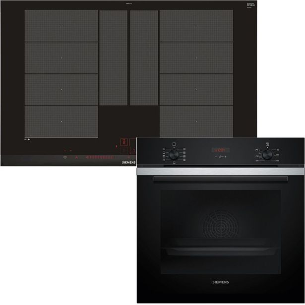 Erillisuuni ja induktioliesitaso Siemens HB234ABS3F EX875LYV1E, 140.6cm, teräs