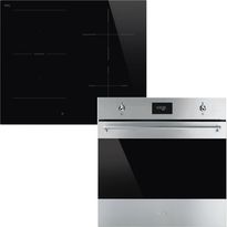 Erillisuuni ja induktioliesitaso Smeg SF6301TVX SI1M4644D, teräs