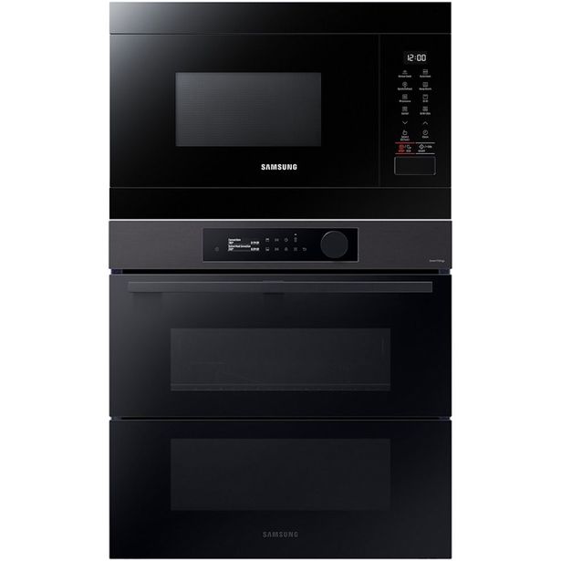 Uuni ja mikroaaltouuni Samsung NV7B57508AB MG22T8284ABE4, 119cm, musta