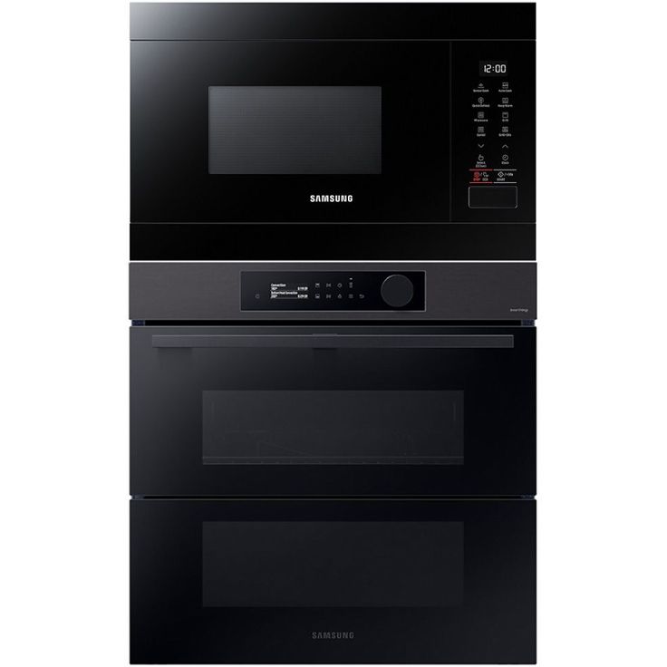 Uuni ja mikroaaltouuni Samsung NV7B57508AB MG22T8284ABE4, musta