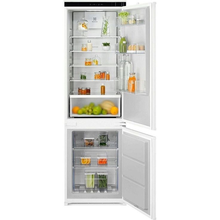 Jääkaappipakastin Electrolux Series 600 ENT6ME18S3, 54.6cm, 186/62 l, integroitava