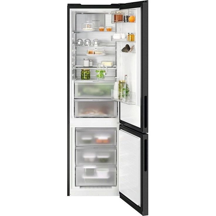 Jääkaappipakastin Electrolux Series 800 LNT8MB36B, 59.5cm, 363l, musta