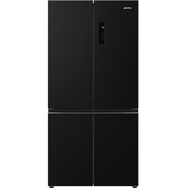 Jääkaappipakastin Smeg FQI60KD French Door, 91cm, 522l, tumma teräs